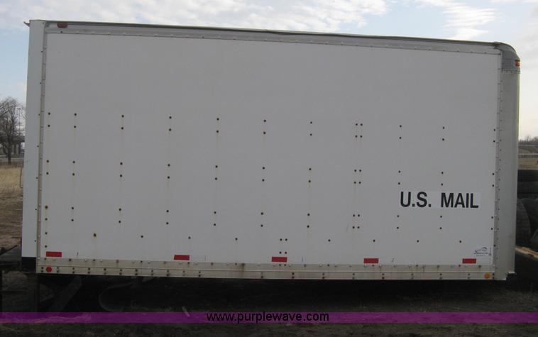 image for item E3125 1999 Morgan cargo truck box