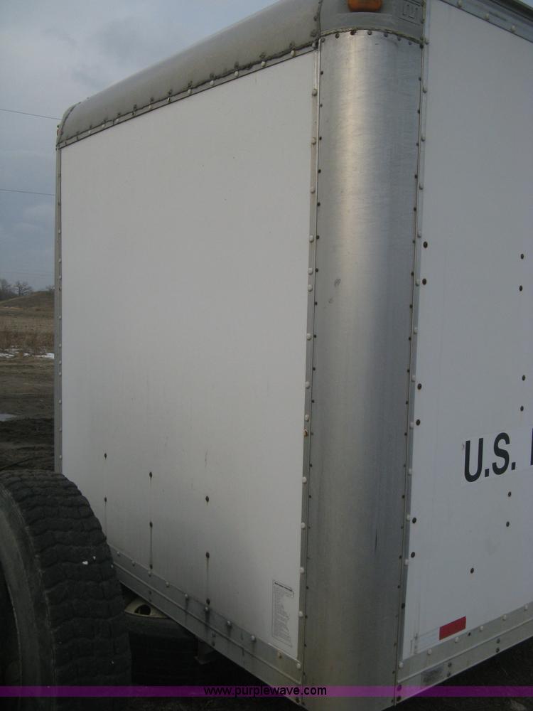 image for item E3125 1999 Morgan cargo truck box