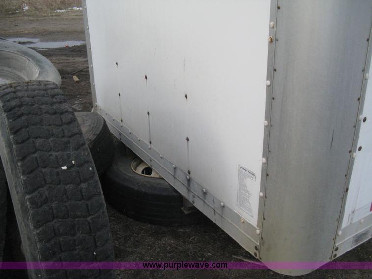 image for item E3125 1999 Morgan cargo truck box