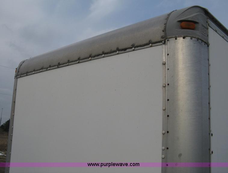 image for item E3125 1999 Morgan cargo truck box