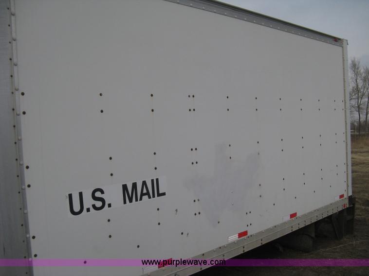 image for item E3125 1999 Morgan cargo truck box