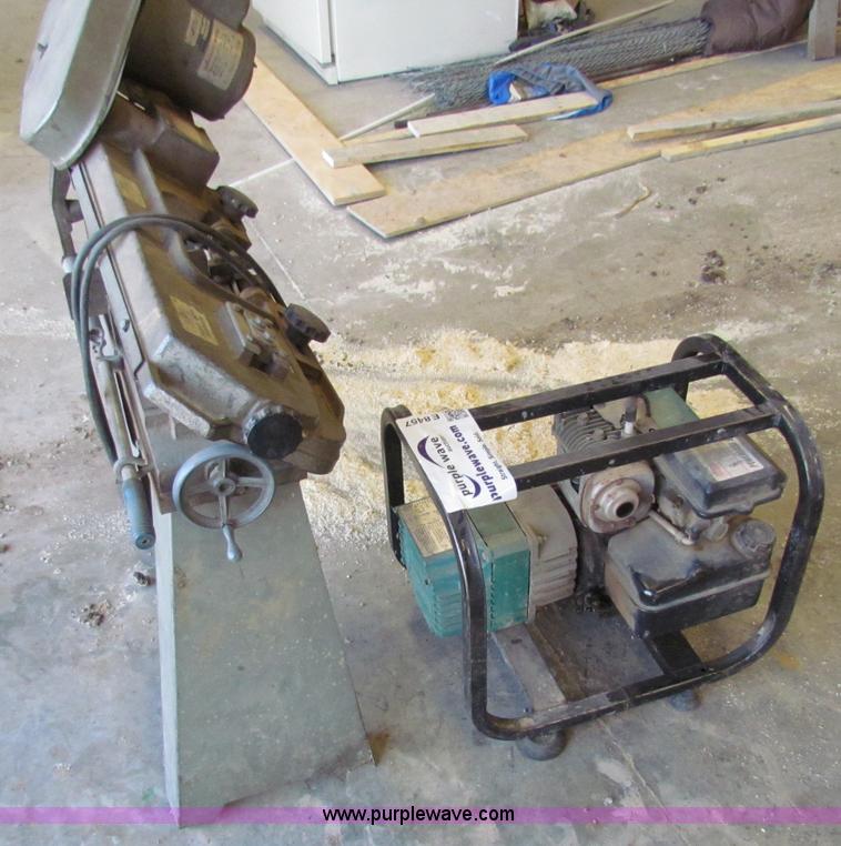 image for item E8457 Band saw and generator