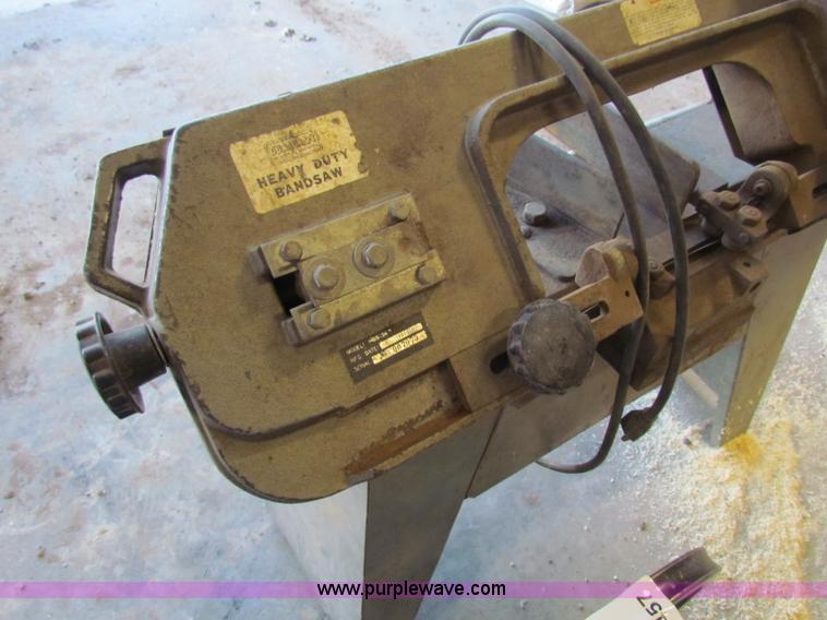image for item E8457 Band saw and generator