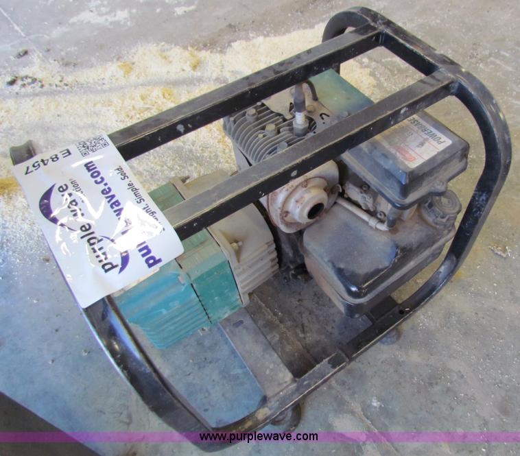 image for item E8457 Band saw and generator