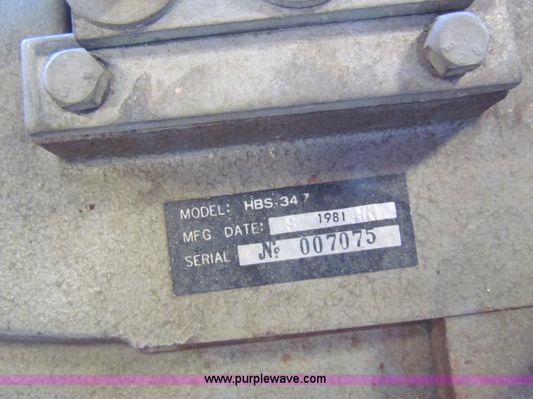 image for item E8457 Band saw and generator