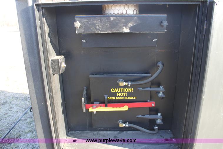 image for item E8467 Heat Source 1 stainless outdoor wood burning furnace