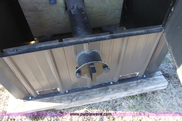 image for item E8467 Heat Source 1 stainless outdoor wood burning furnace