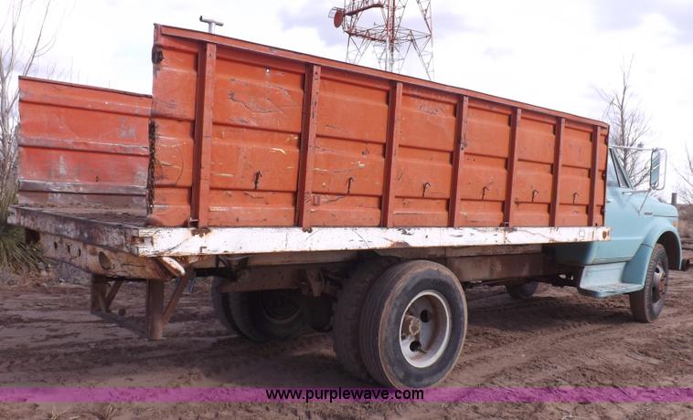 image for item F6441 1969 Chevrolet C50 dump truck