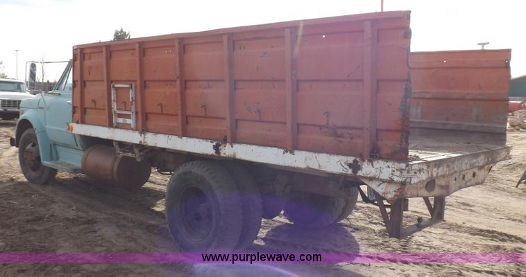 image for item F6441 1969 Chevrolet C50 dump truck