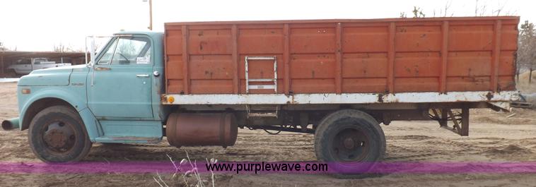 image for item F6441 1969 Chevrolet C50 dump truck
