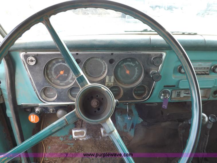 image for item F6441 1969 Chevrolet C50 dump truck