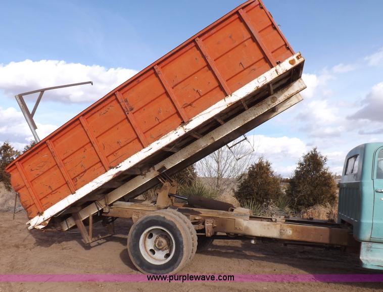 image for item F6441 1969 Chevrolet C50 dump truck