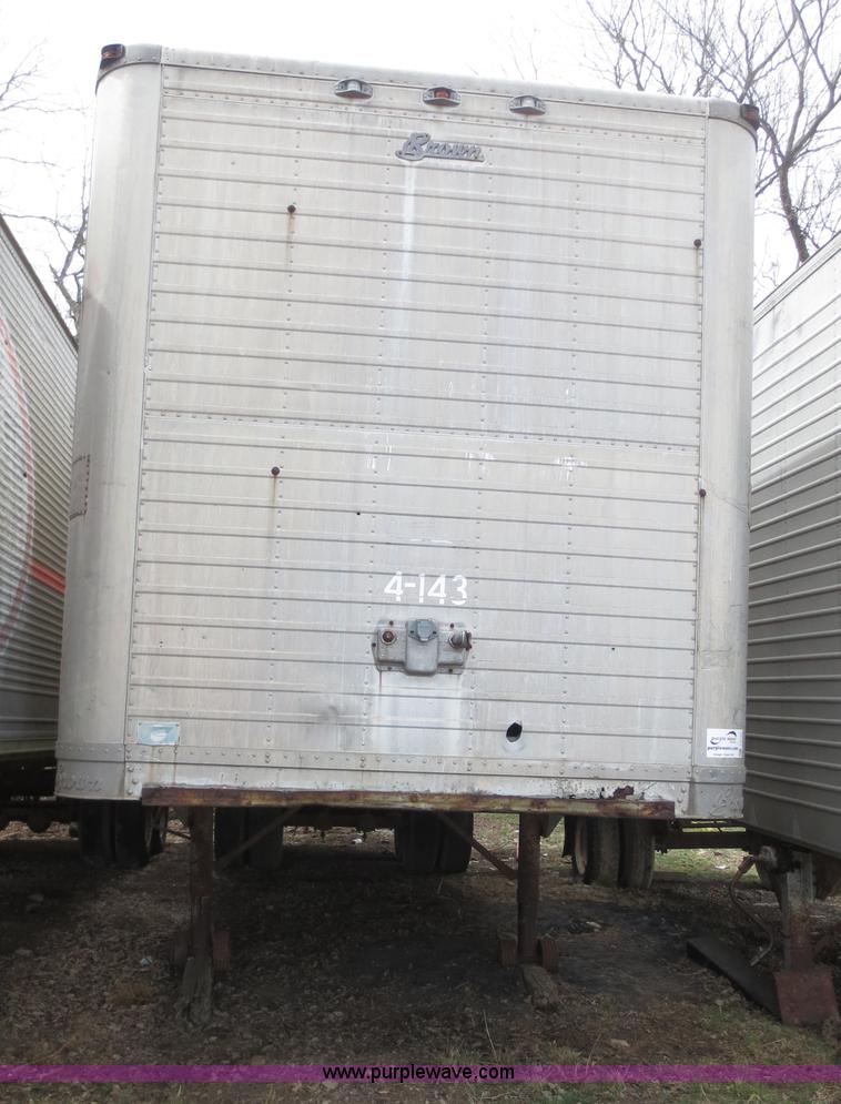 image for item F6625 1960 Brown XXXVRA36 35' storage trailer