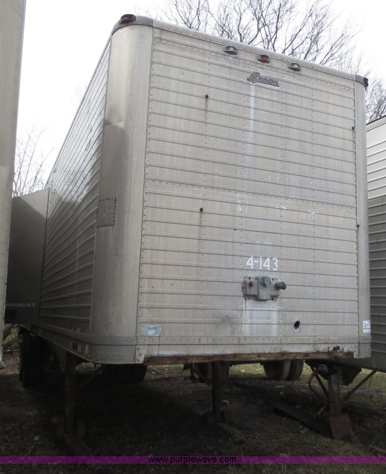 image for item F6625 1960 Brown XXXVRA36 35' storage trailer
