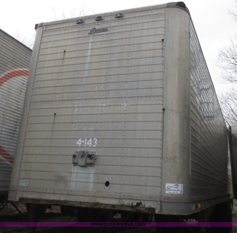 image for item F6625 1960 Brown XXXVRA36 35' storage trailer