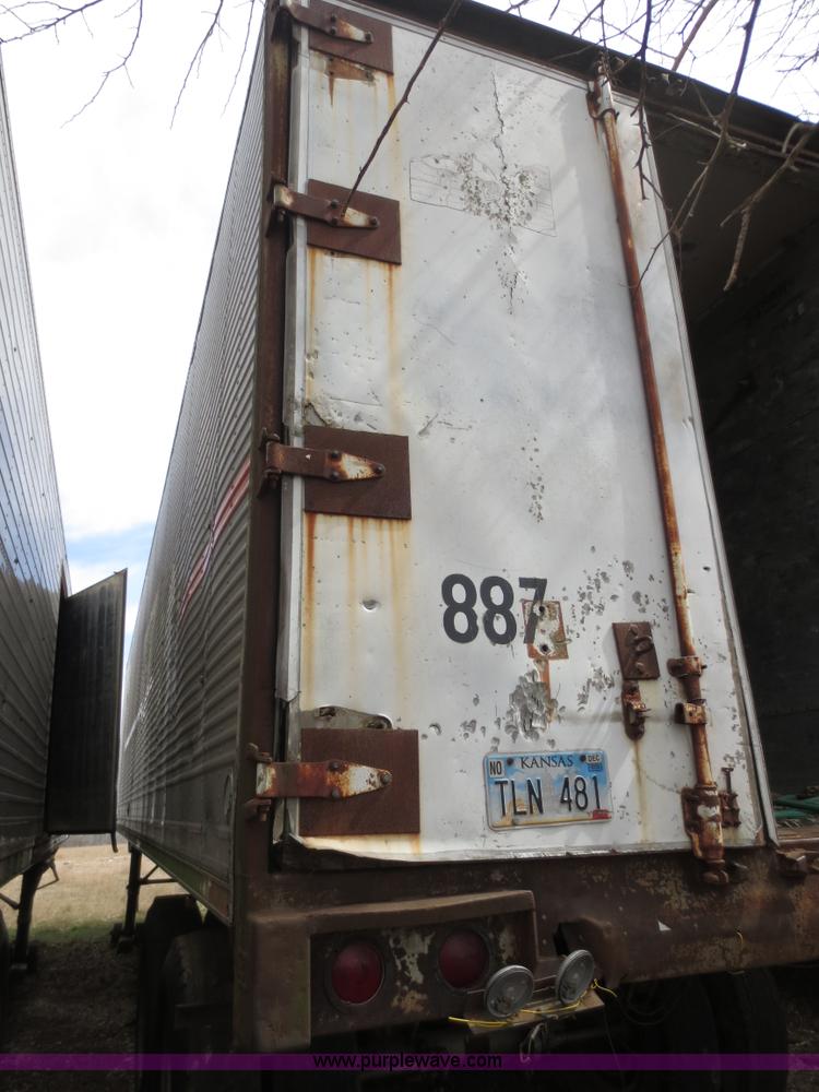 image for item F6626 1965 Highway 40' storage trailer