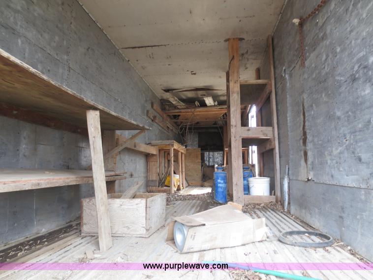 image for item F6626 1965 Highway 40' storage trailer