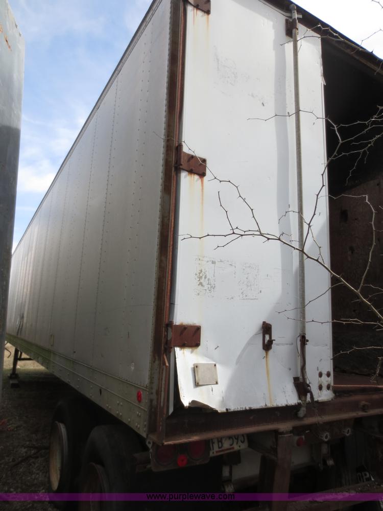 image for item F6629 1978 Fruehauf 43' storage trailer