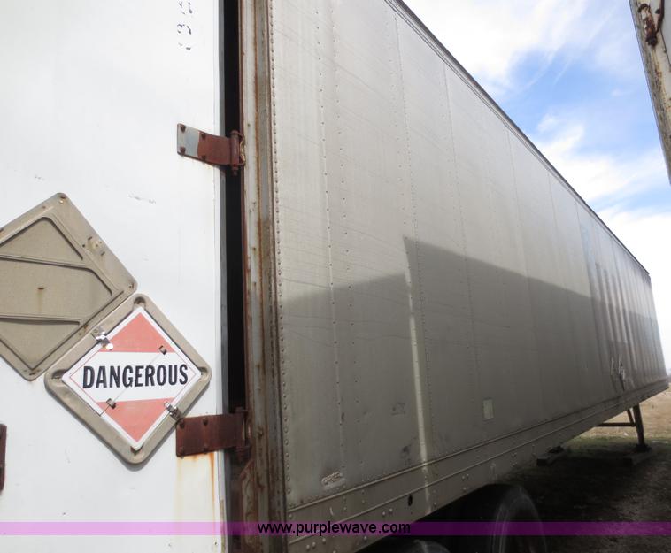 image for item F6629 1978 Fruehauf 43' storage trailer