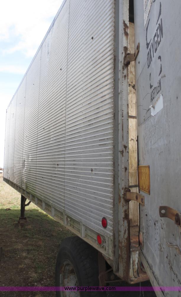image for item F6631 1969 Fruehauf 27' storage trailer