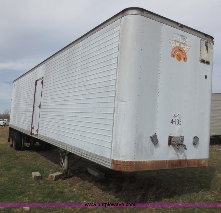 image for item F6633 1973 Timpte 42' storage trailer