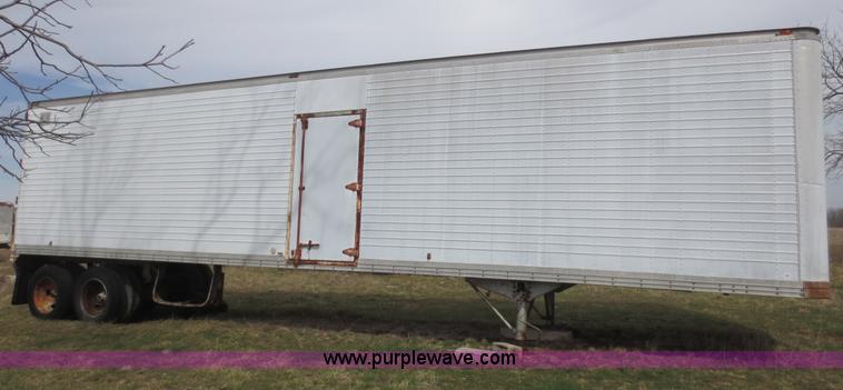 image for item F6633 1973 Timpte 42' storage trailer