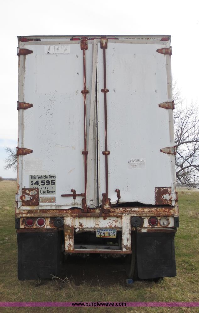 image for item F6633 1973 Timpte 42' storage trailer