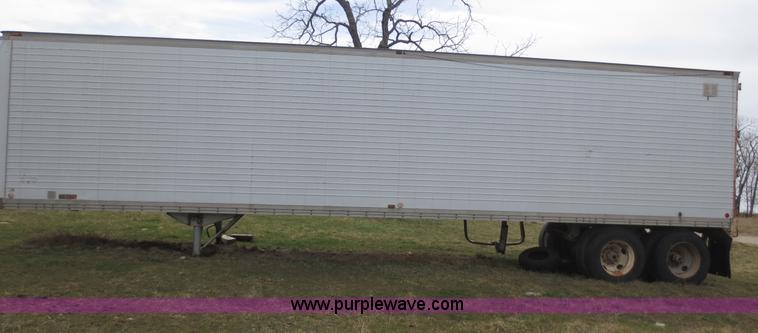 image for item F6633 1973 Timpte 42' storage trailer
