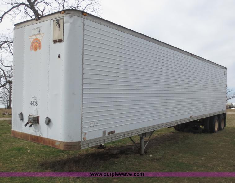 image for item F6633 1973 Timpte 42' storage trailer