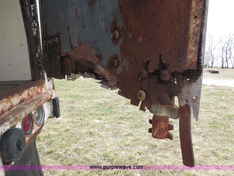 image for item F6633 1973 Timpte 42' storage trailer