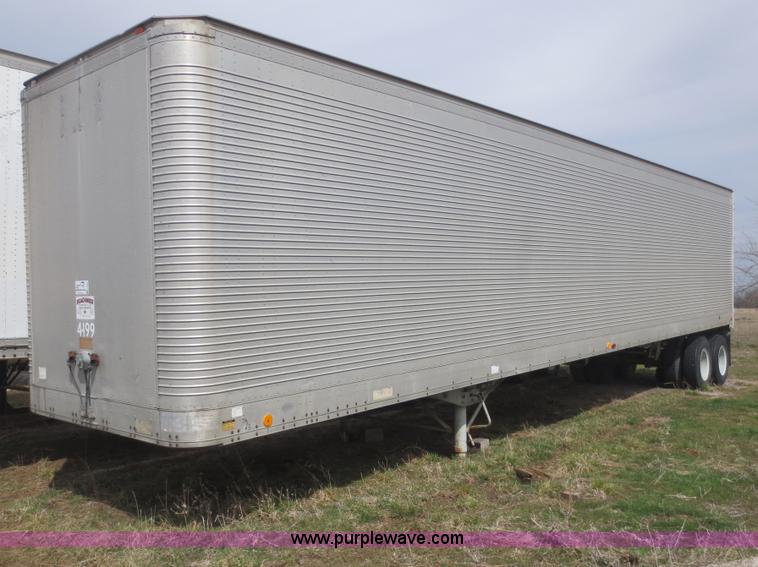 image for item F6634 1978 Lufkin 43' storage trailer