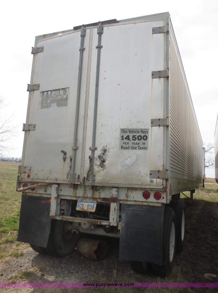 image for item F6634 1978 Lufkin 43' storage trailer