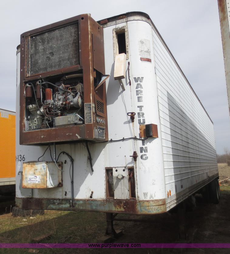 image for item F6635 1973 Timpte 42' storage trailer
