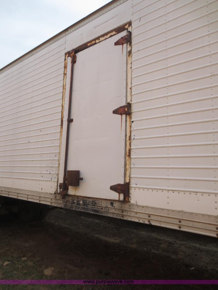 image for item F6635 1973 Timpte 42' storage trailer