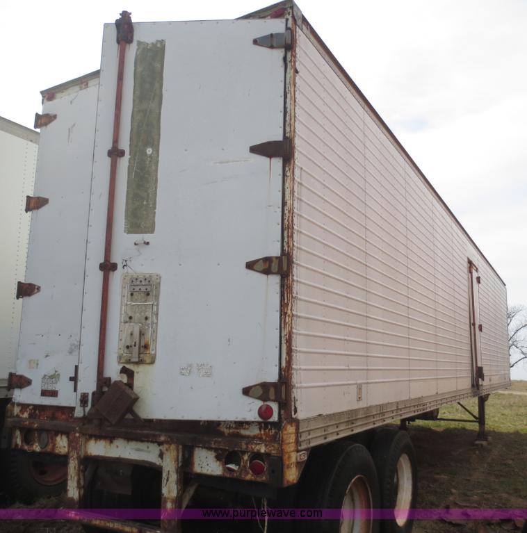 image for item F6635 1973 Timpte 42' storage trailer