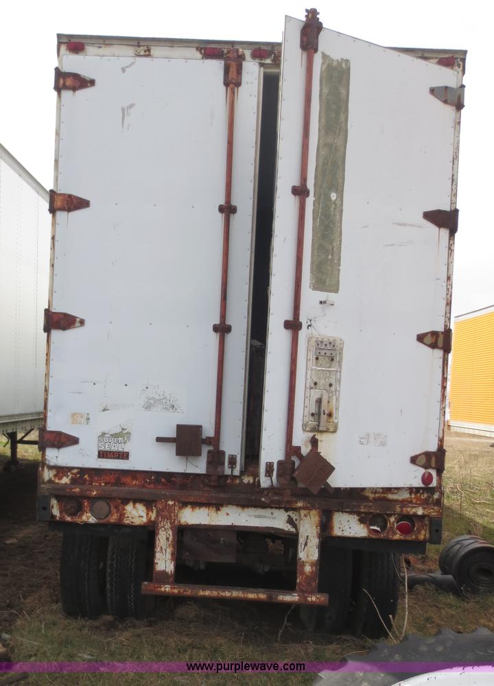 image for item F6635 1973 Timpte 42' storage trailer