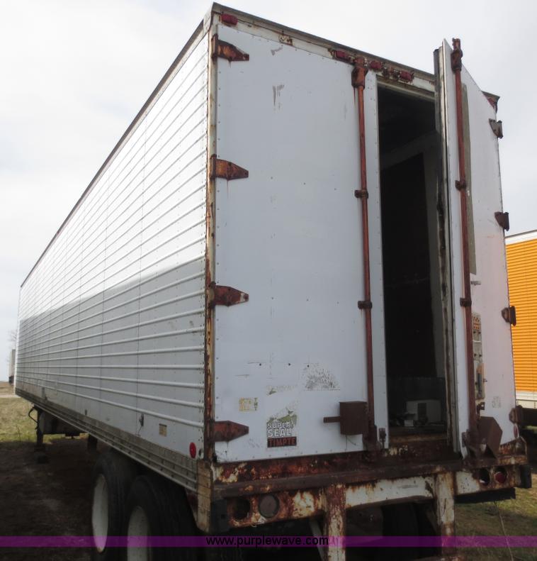 image for item F6635 1973 Timpte 42' storage trailer