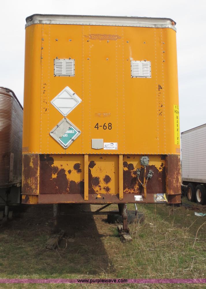 image for item F6636 1979 Trailmobile 44' storage trailer