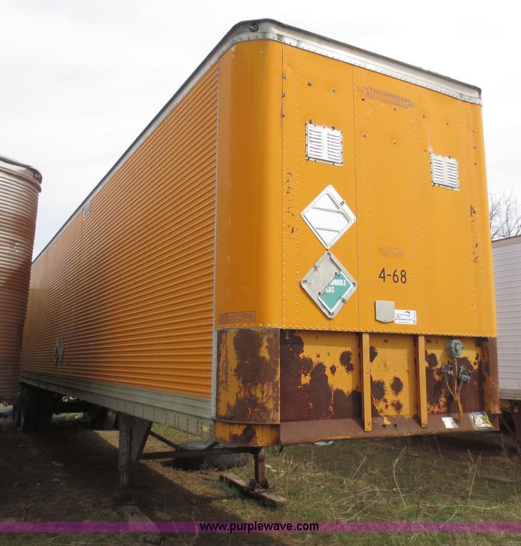 image for item F6636 1979 Trailmobile 44' storage trailer