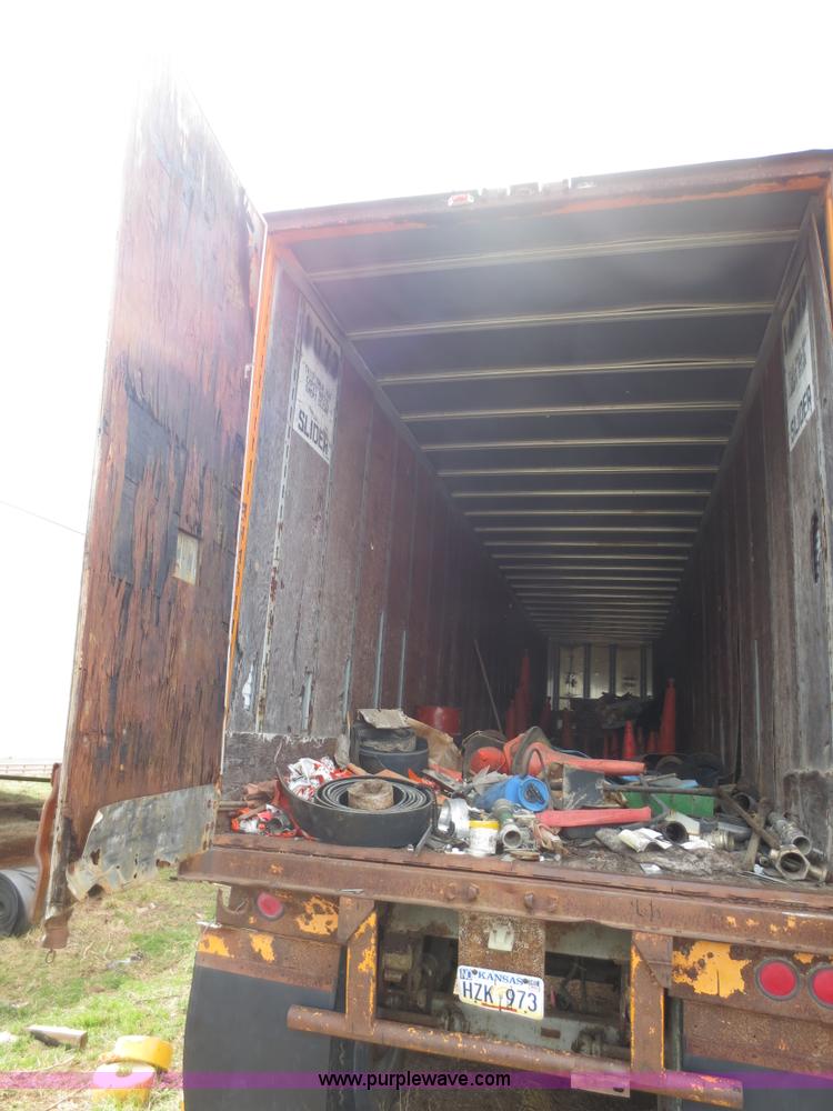 image for item F6636 1979 Trailmobile 44' storage trailer