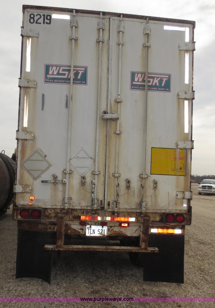 image for item F6641 1984 Lufkin 48' dry van trailer