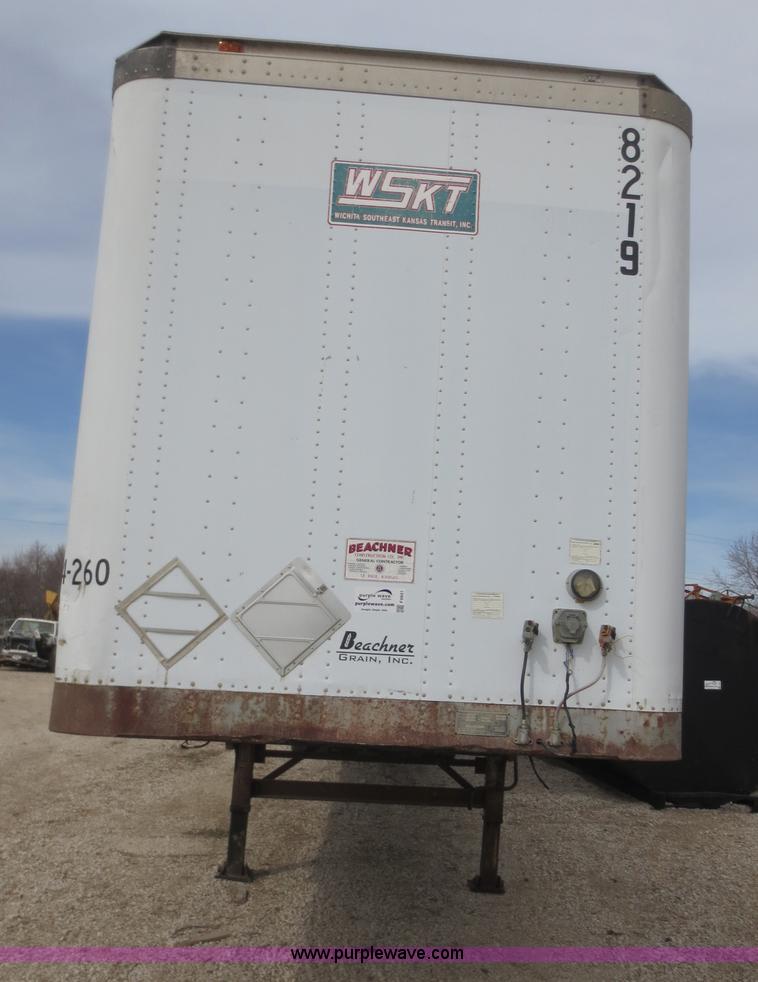 image for item F6641 1984 Lufkin 48' dry van trailer