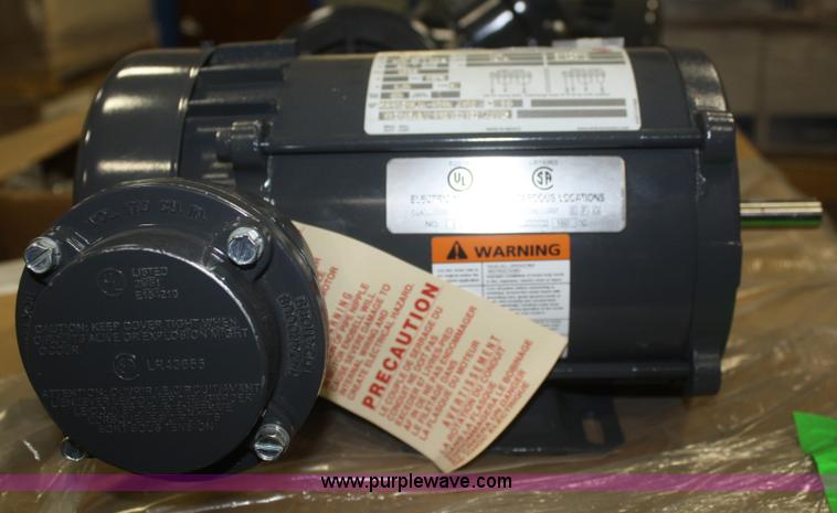 image for item V9605 (13) US Motors hazardous location motor