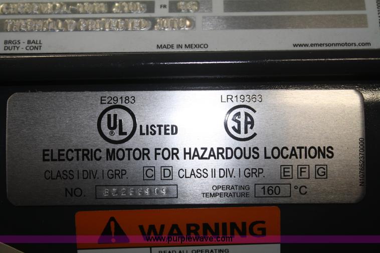 image for item V9605 (13) US Motors hazardous location motor