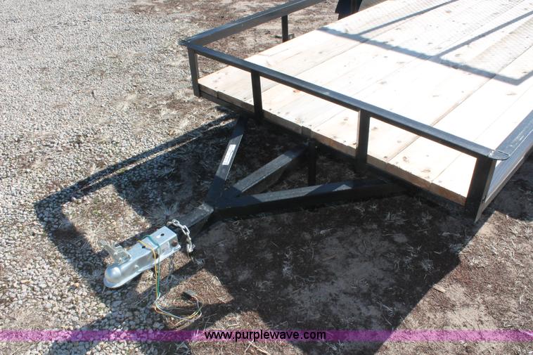 image for item W9378 2013 shop built 10' x 5' utility trailer