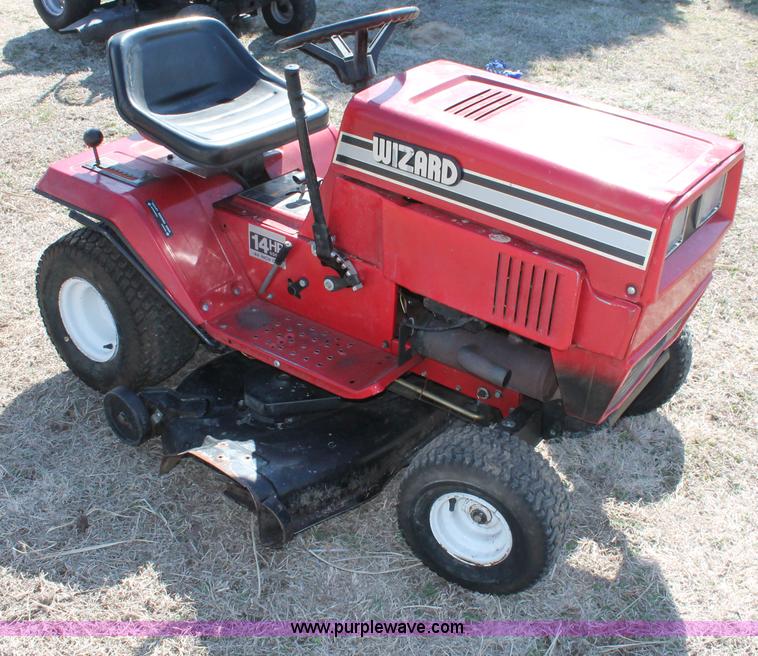 image for item W9380 MTD Wizard lawn mower