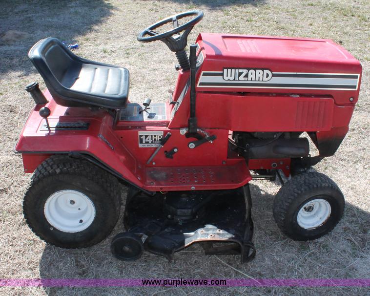 image for item W9380 MTD Wizard lawn mower