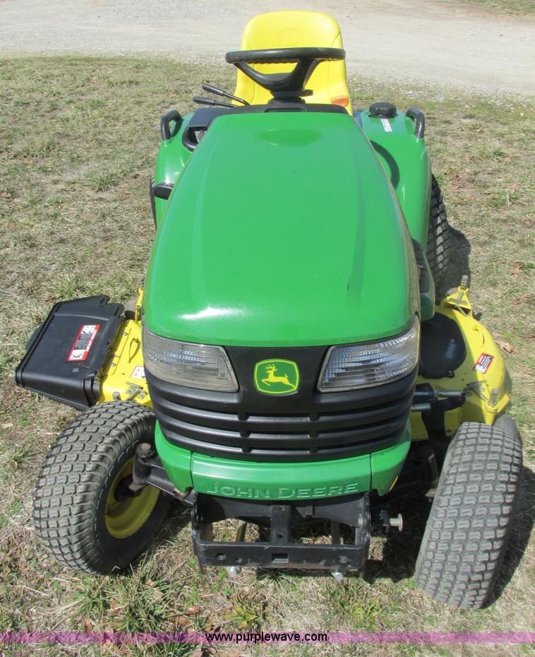 image for item X9797 John Deere X475 lawn mower