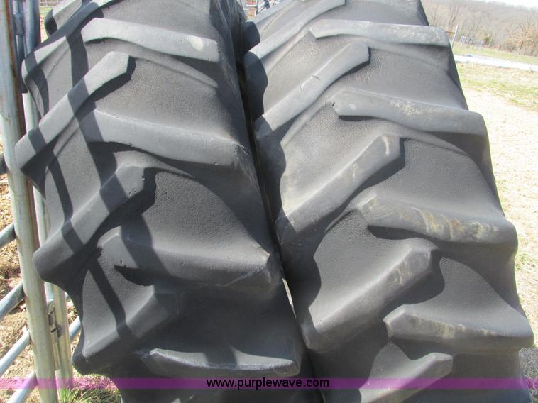 image for item X9800 (2) Firestone 151 20.8-38 tractor tires