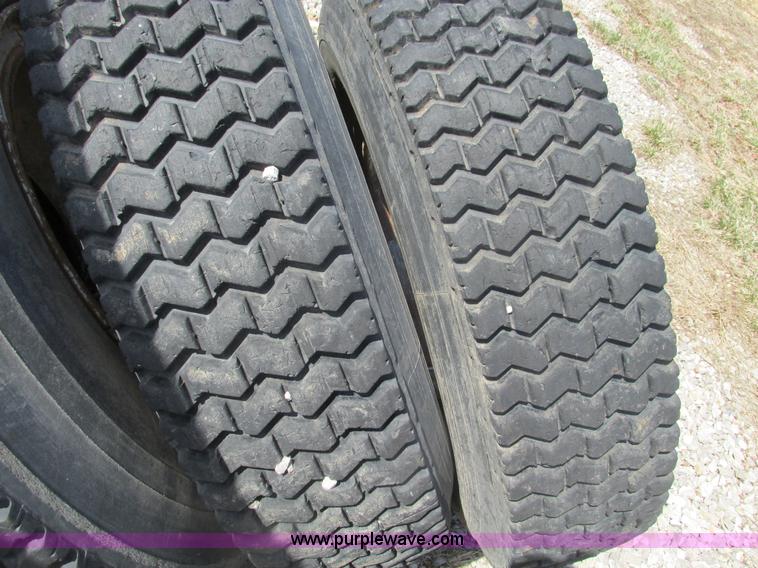 image for item X9912 (4) 11R20 tires